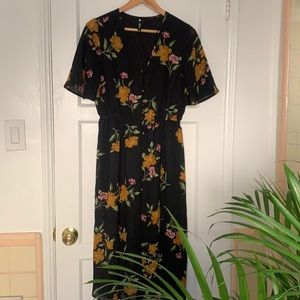 ASOS floral midi dresss